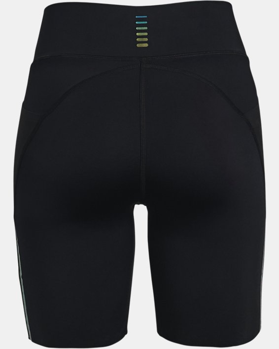 女士UA RUSH™ Run Pocket短褲, Black, pdpMainDesktop image number 7
